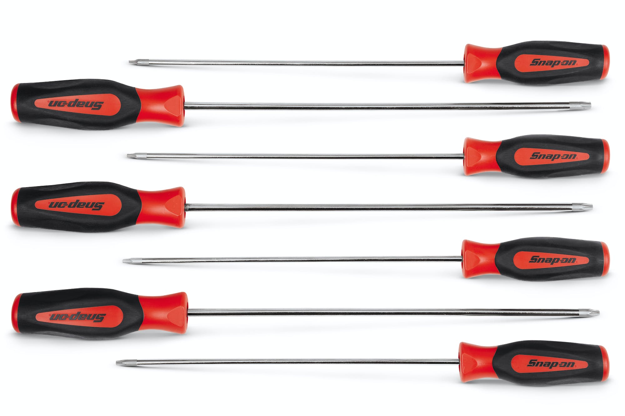 7 pc TORX® Instinct® Soft Grip Long Screwdriver Set (Red) | SGDTXL70BR 7 pc TORX® Instinct® Soft Grip Long Screwdriver Set (Red) | SGDTXL70BR